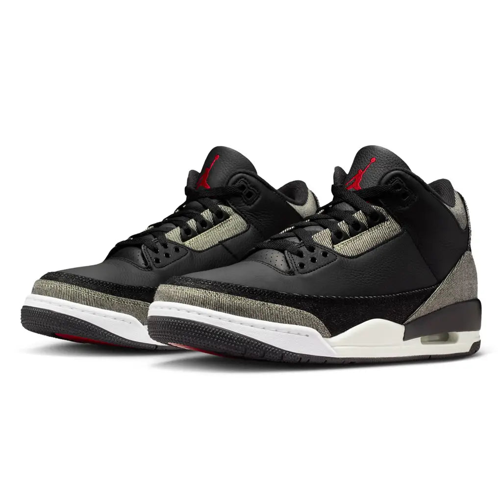 Levi Strauss & Co x Air Jordan 3 Retro Denim Black IR0914-400